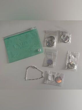 EVRY JEWELS Sterling-Color Jewelry Set